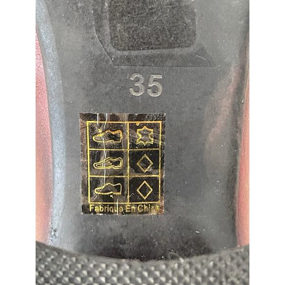 Spring Step L'Artiste Melani Leather Ankle Boot - Red - US Size 4-4.5 EU Size 35 - Picture 8 of 11